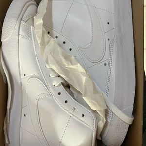 Brand new in box!  White Nike Blazers Mid ‘77.  Size 6 in women’s